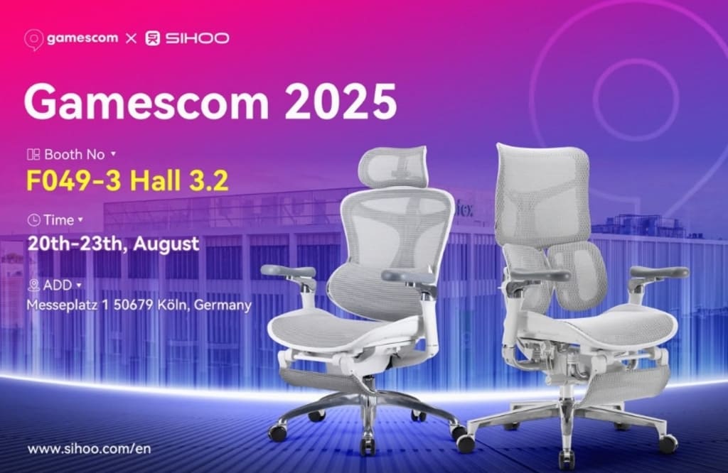 Sihoo at Gamescom 2025 in Cologne, Germany