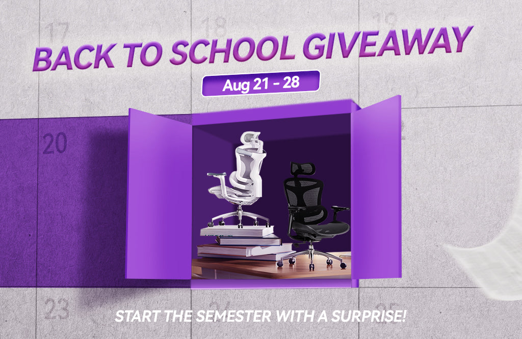 Back to School with Sihoo: Win Chairs & Vouchers This Semester!