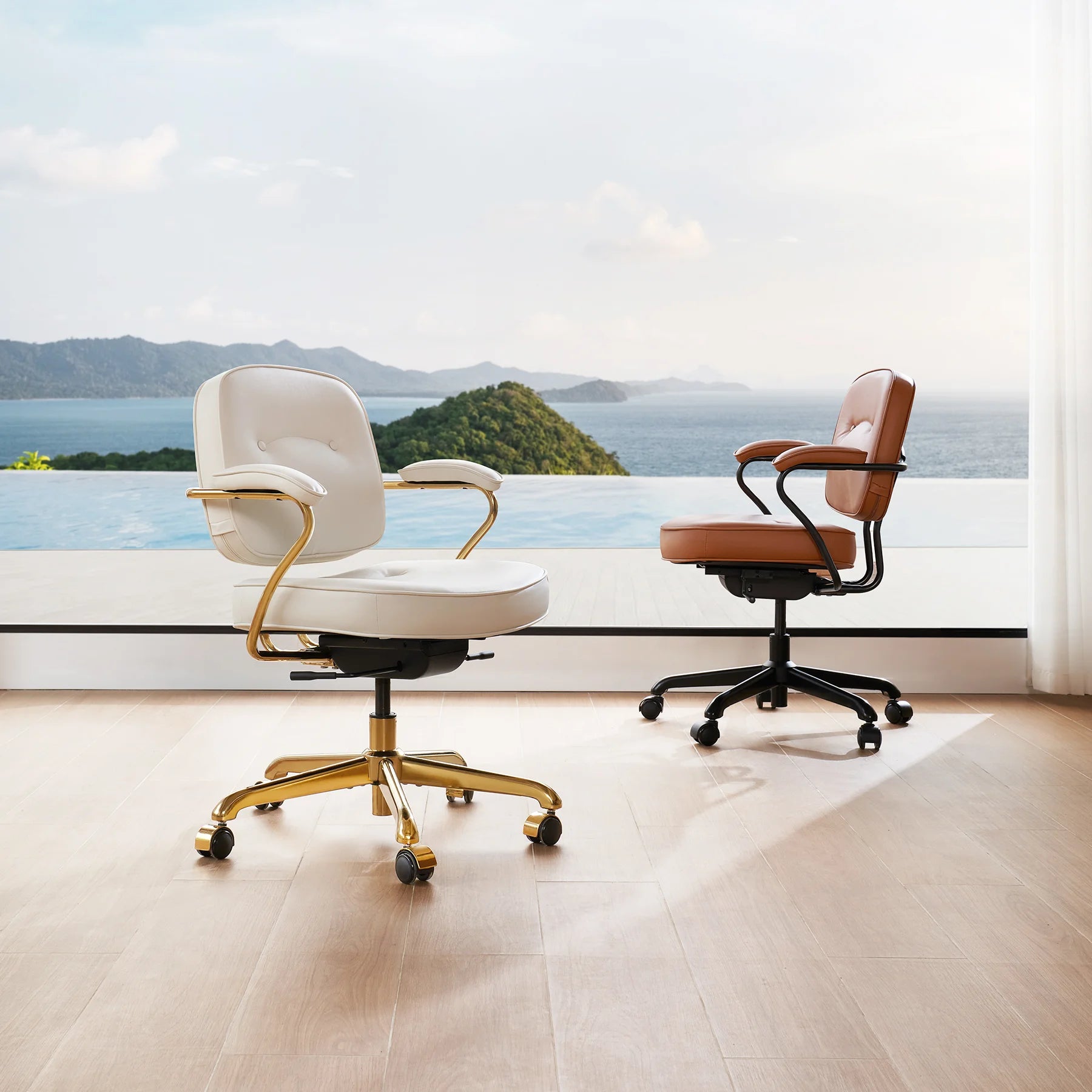 <tc>Sihoo L3 Mitte des Jahrhunderts Luxus-Lederstuhl</tc>