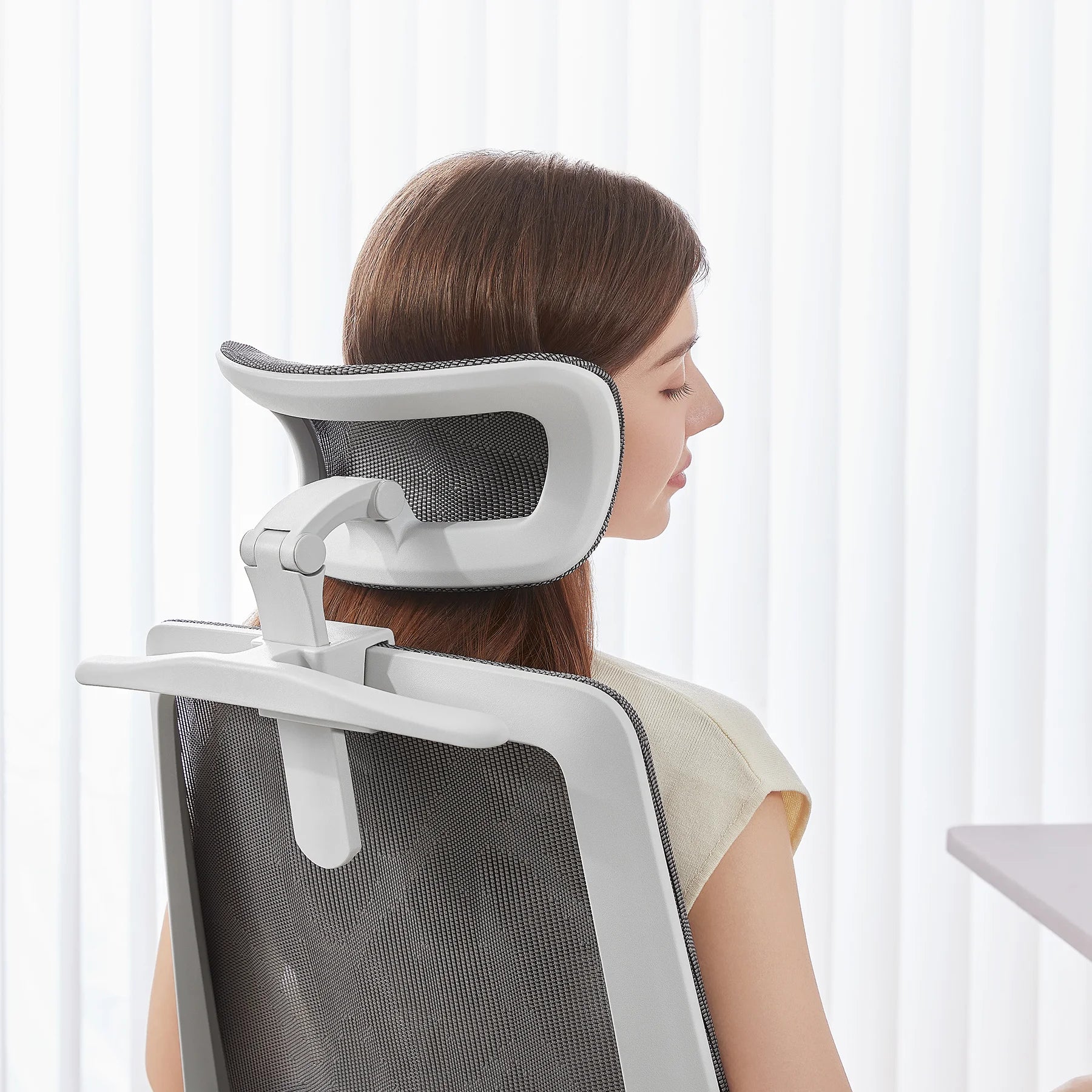 Sihoo M59AS Ergonomic Office Chair with Dual-Section Backrest & 3D Flip-up Armrests
