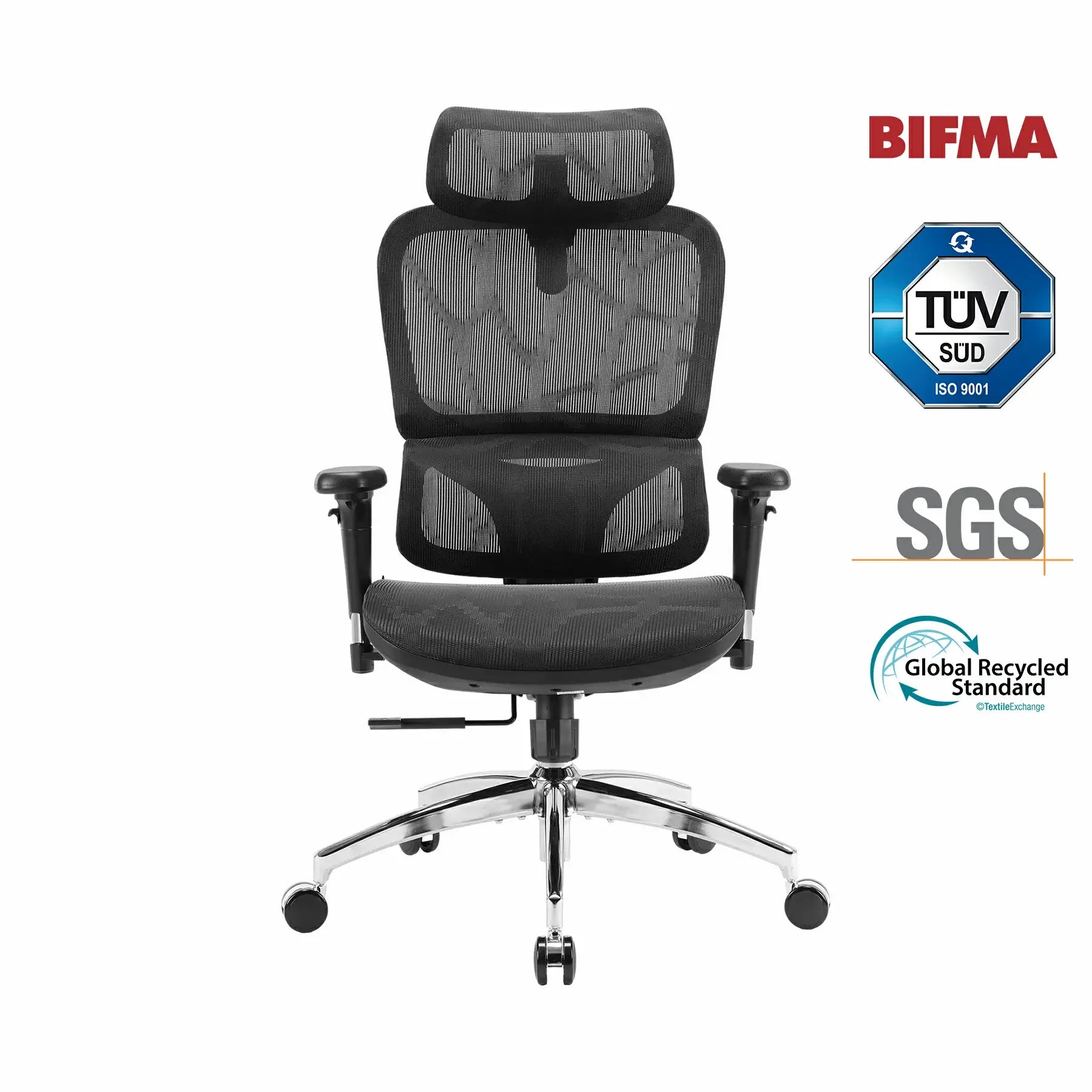 Sihoo M56B Ergonomischer Office-Stuhl mit ultra-weiten und ultra-adaptiver Unterstützung