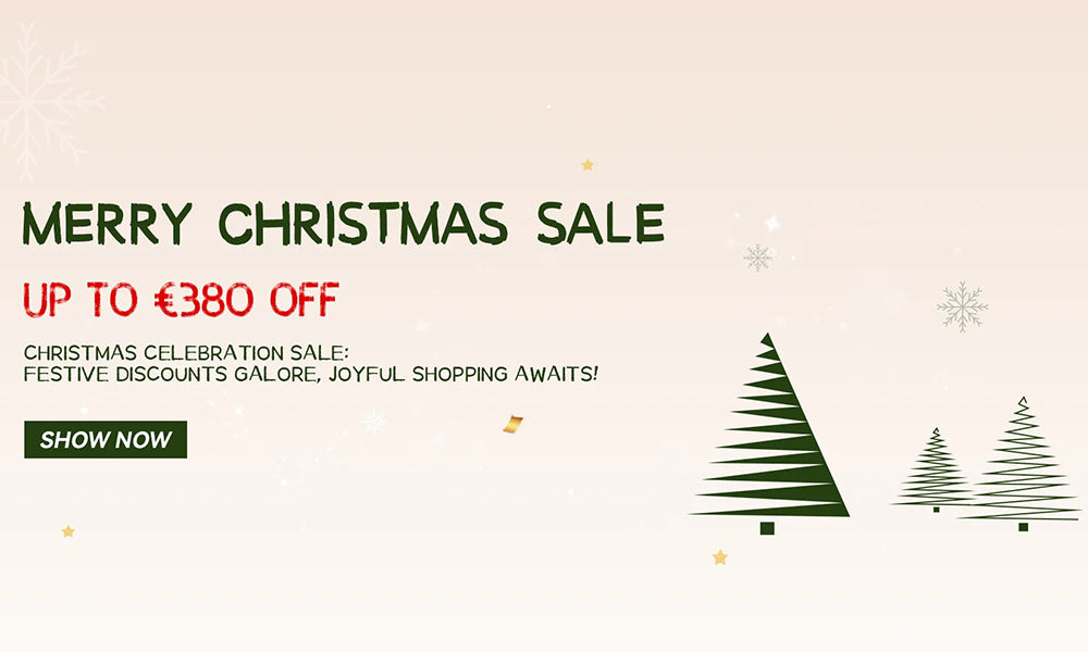 Merry Christmas Sale: Up to €380 OFF Gifts of Comfort and Care