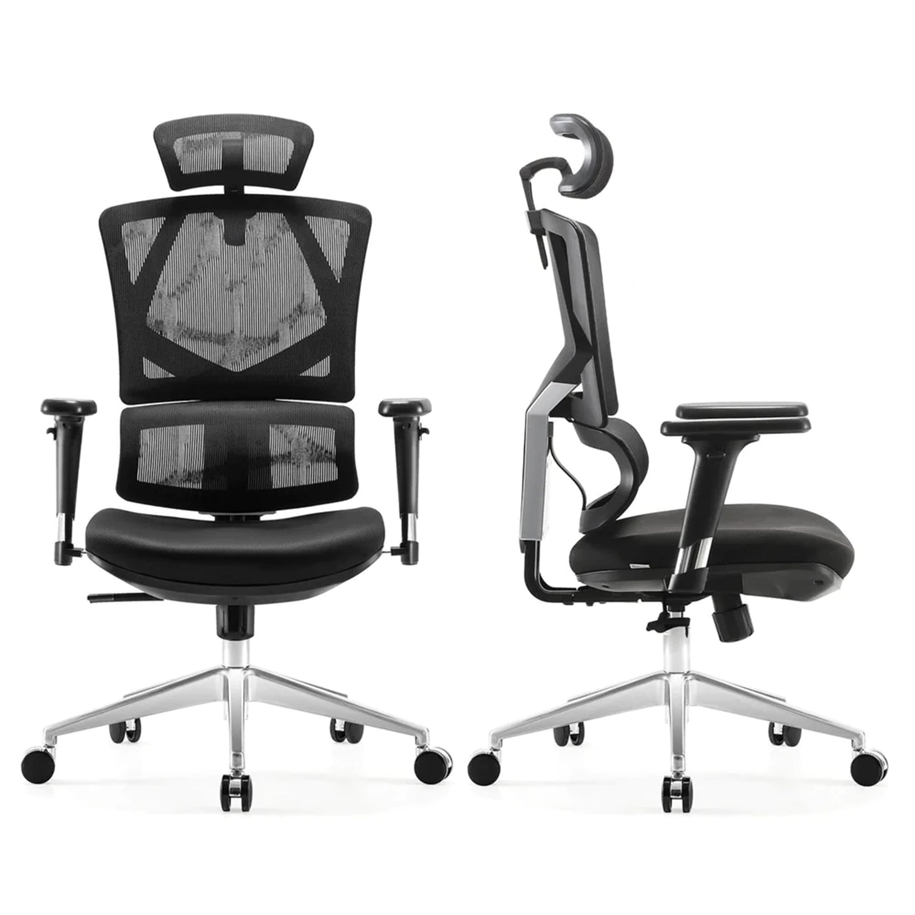 Chaise de bureau ergonomique Sihoo M90D avec support lombaire dynamique