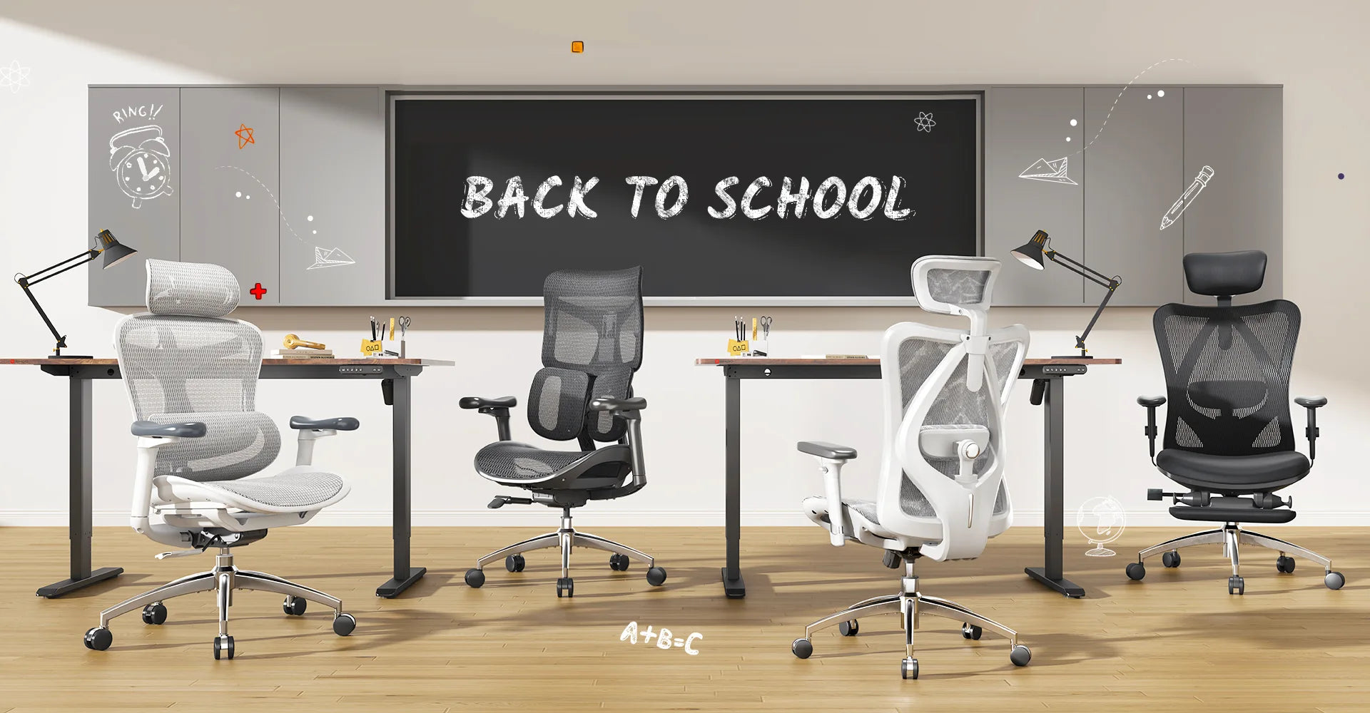 Back to School Sales for Ergonomic Office Chairs