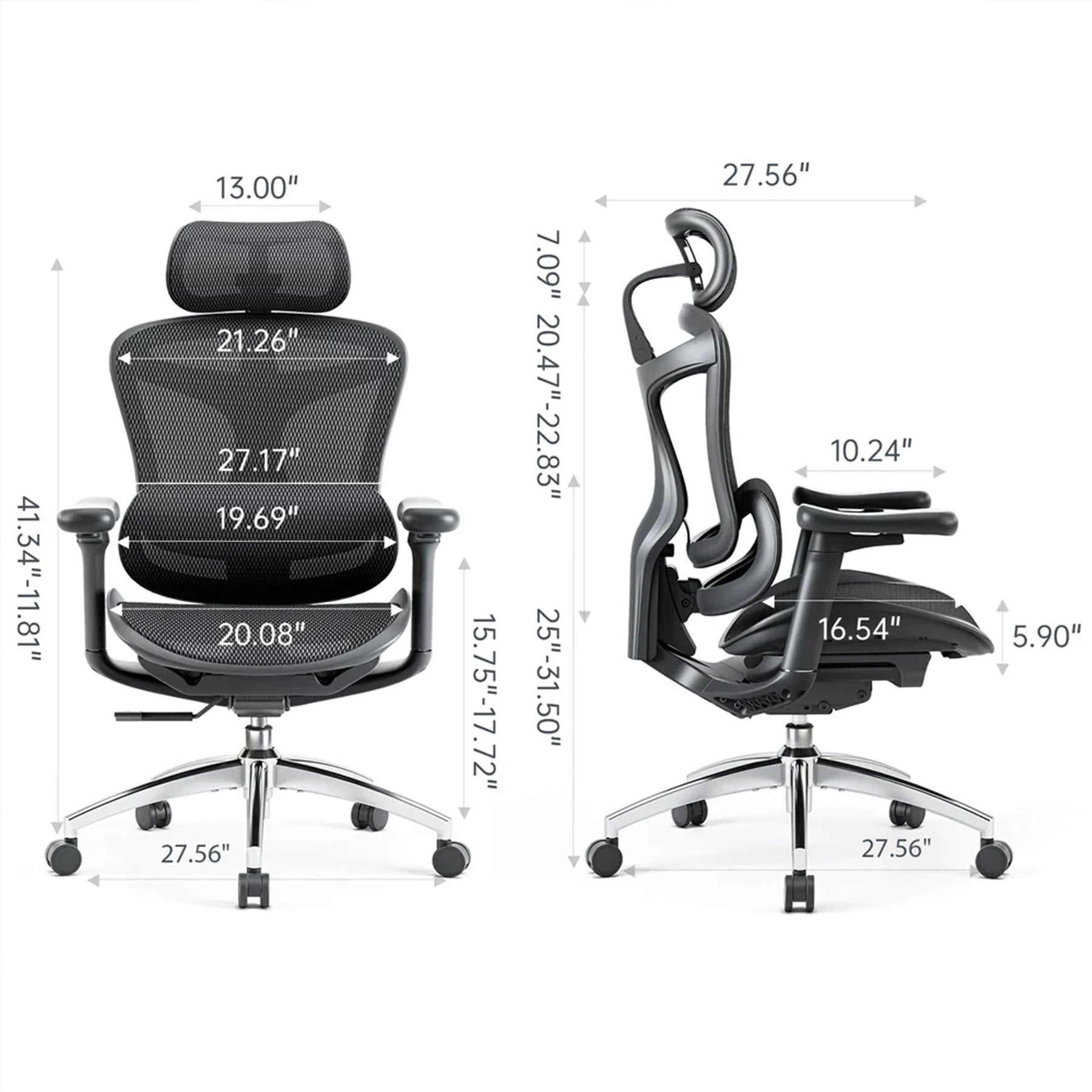 Silla de oficina ergonómica Sihoo Doro-C300