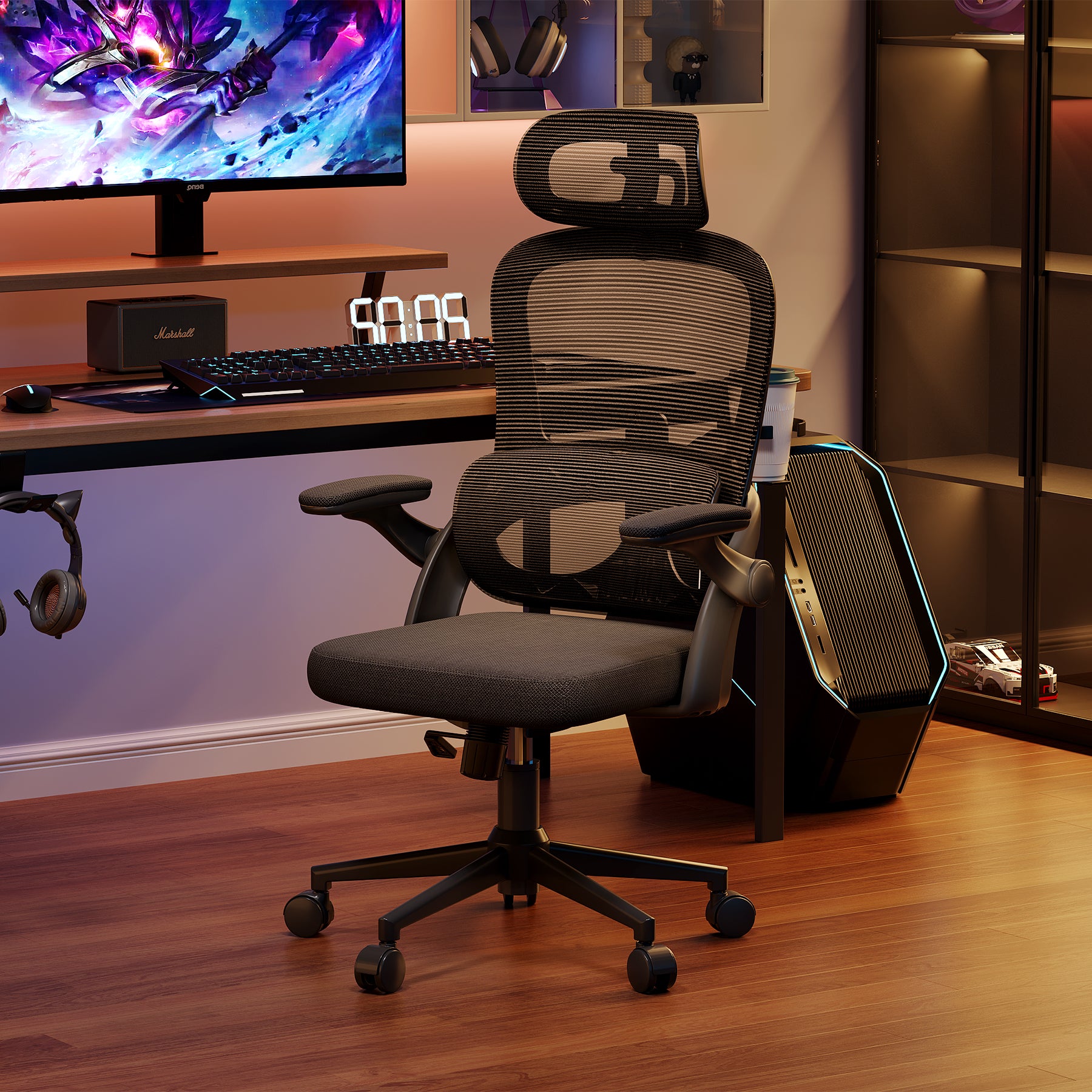 <tc>Sihoo M102C chaise de bureau ergonomique avec Support lombaire de niveau supérieur</tc>