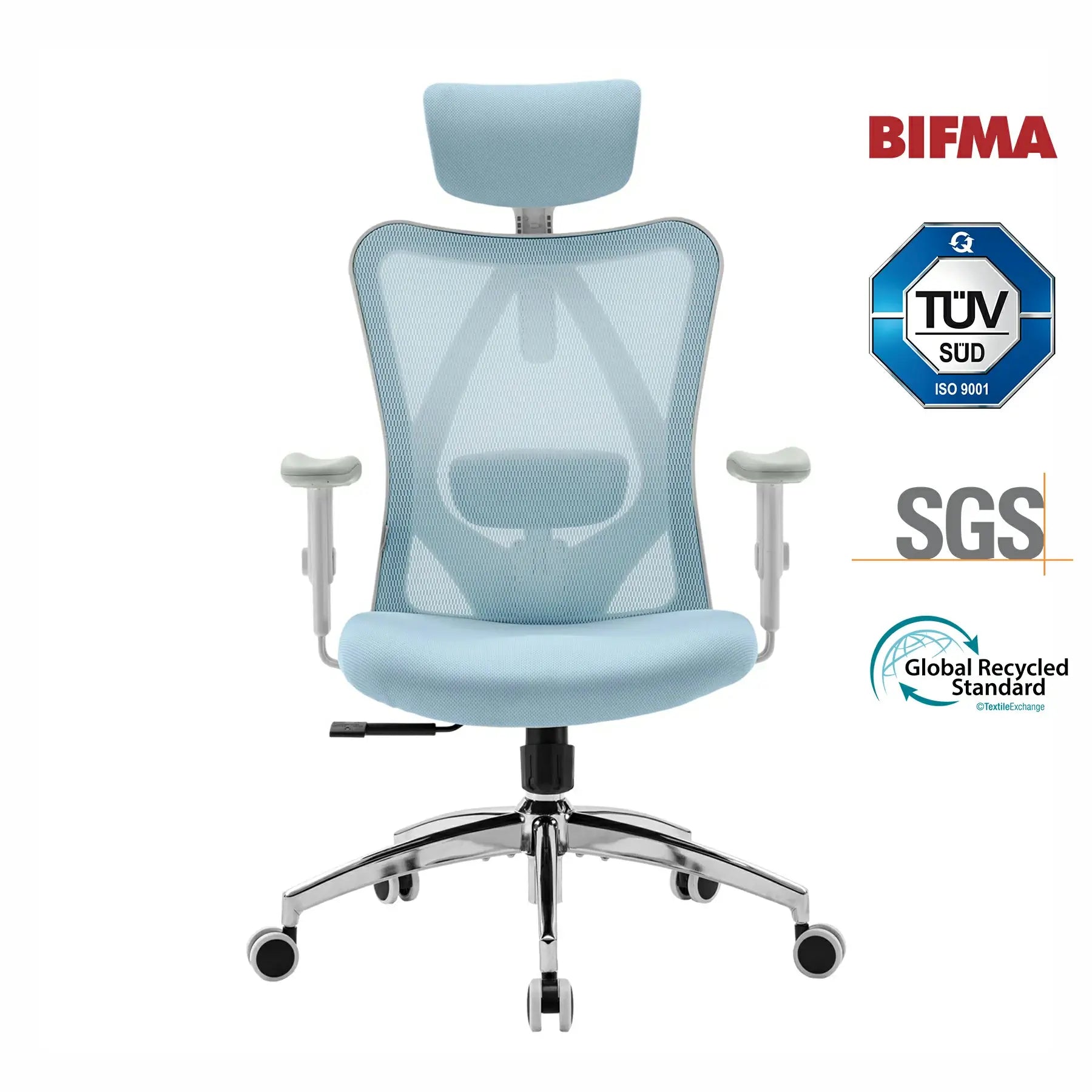 SIHOO M18 Classic Office Sedia con triplo sollievo spinale
