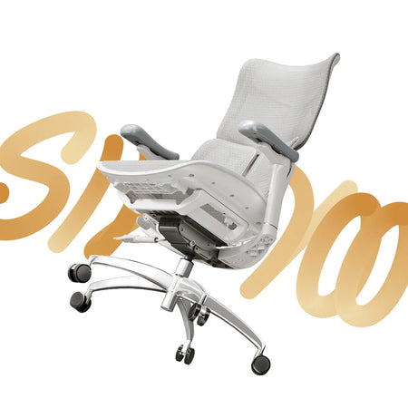 Sihoo Doro S100 ergonomische bureaustoel met dubbele dynamische lumbale ondersteuning