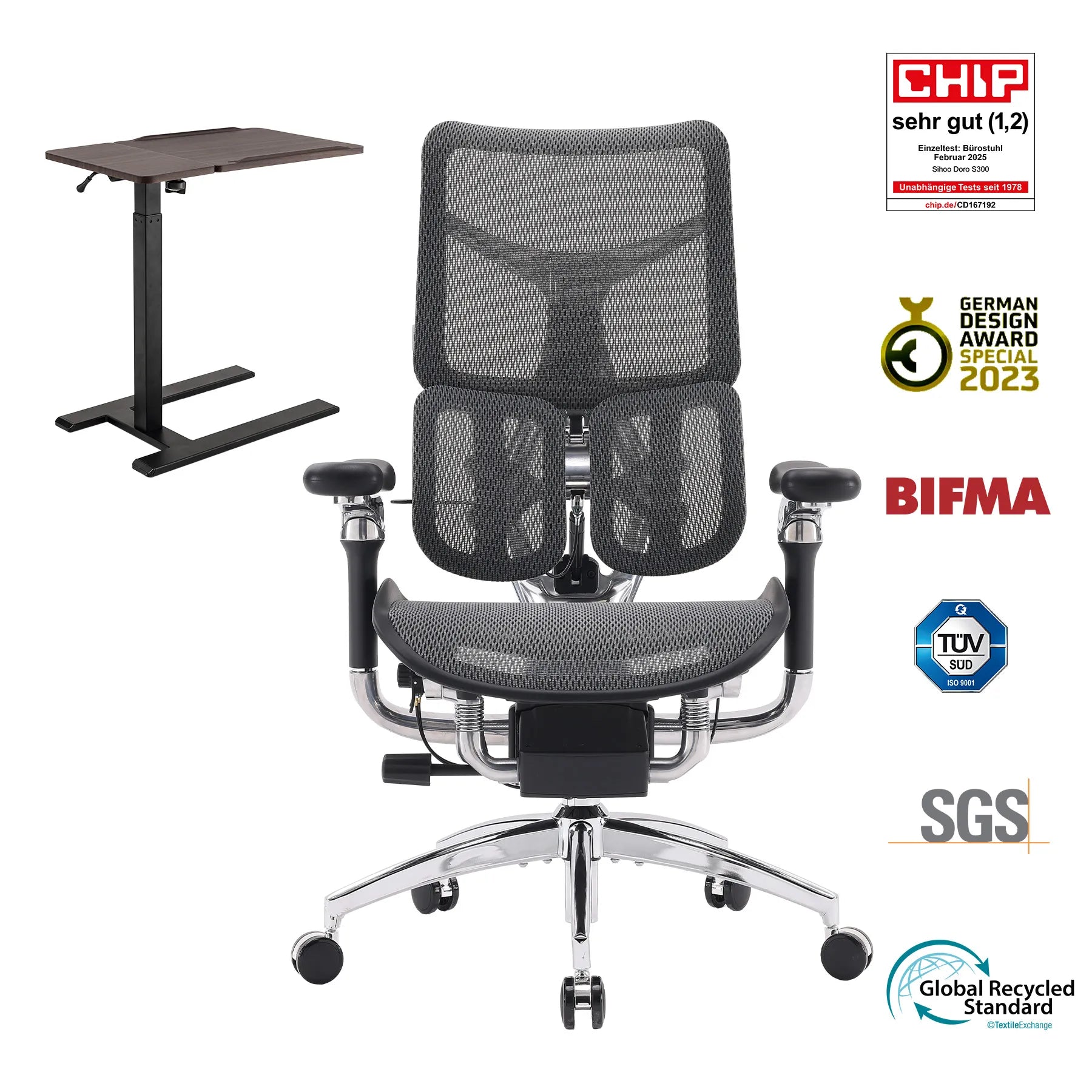 Sihoo Doro S300 Gravity-Defying Ergonomic Chair