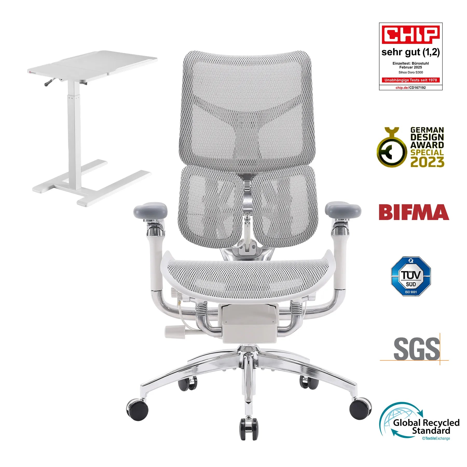 Sihoo Doro S300 Gravity-Defying Ergonomic Chair