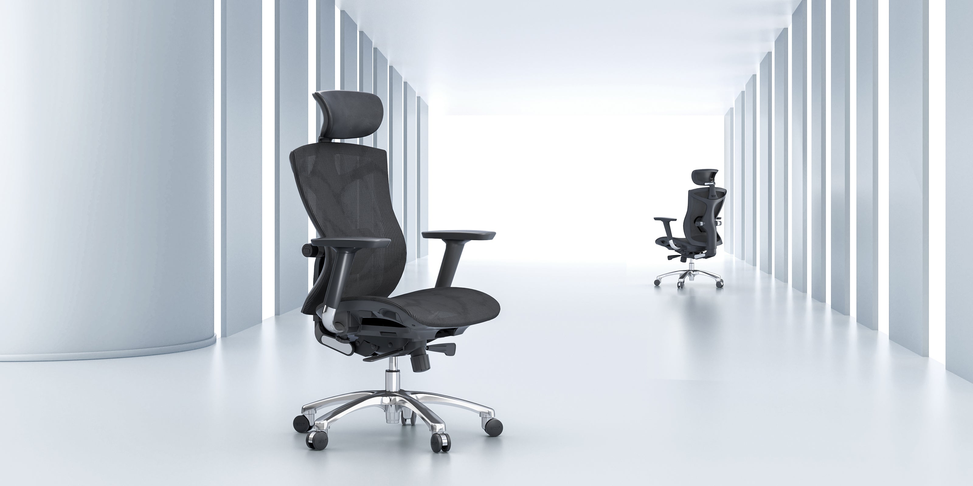 Chaise de bureau ergonomique de luxe Sihoo V1