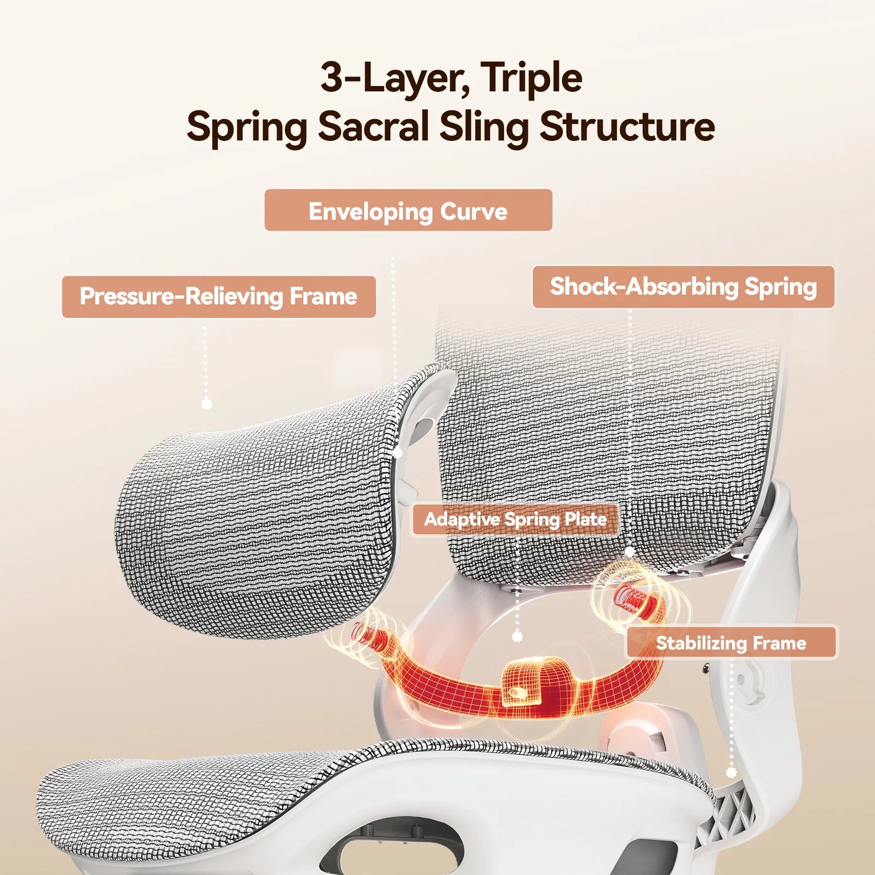 Sihoo B100 Ergonomic Office Chair With Flip-Up Armrest