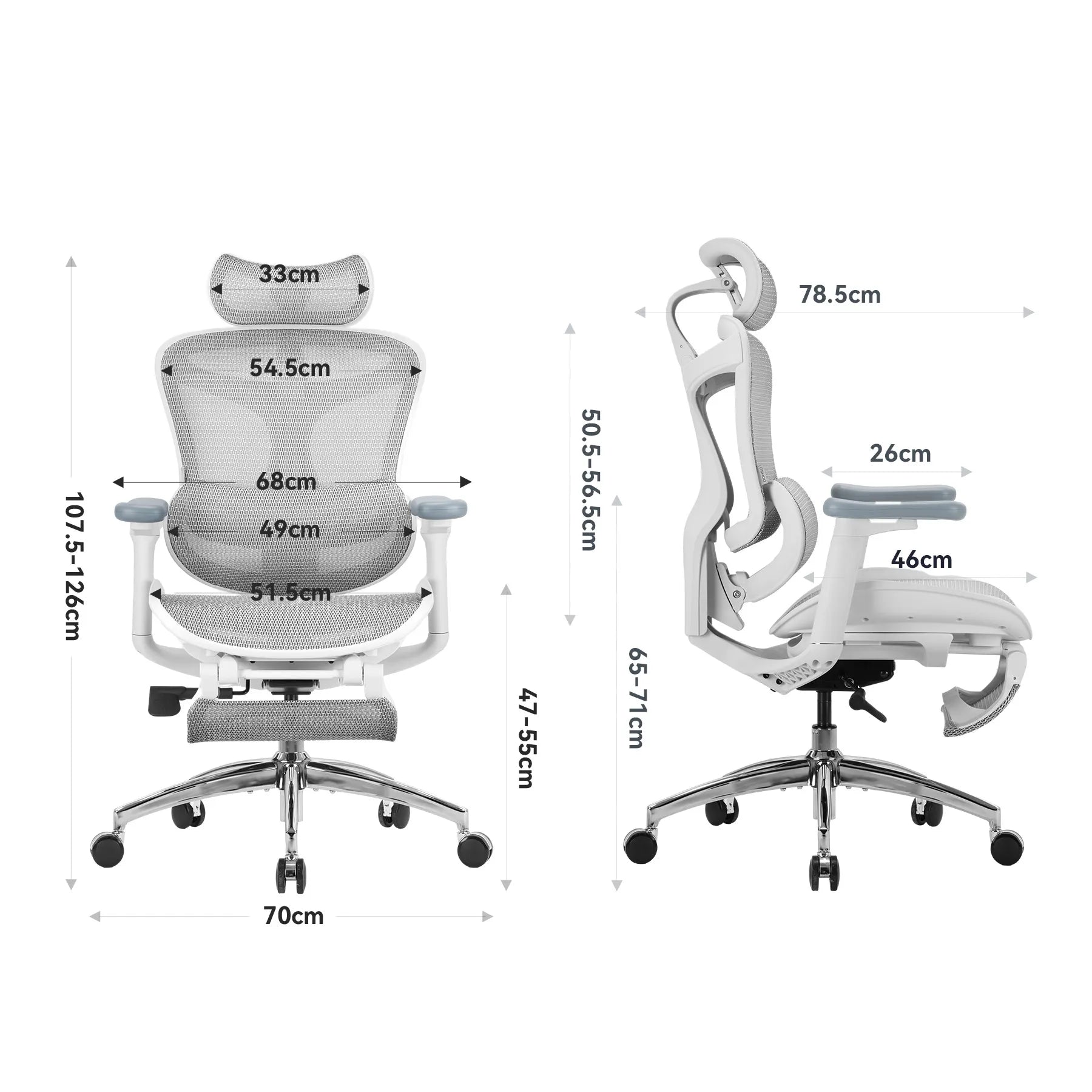 Sihoo Doro C300 Ergonomic Office Chair With Footrest