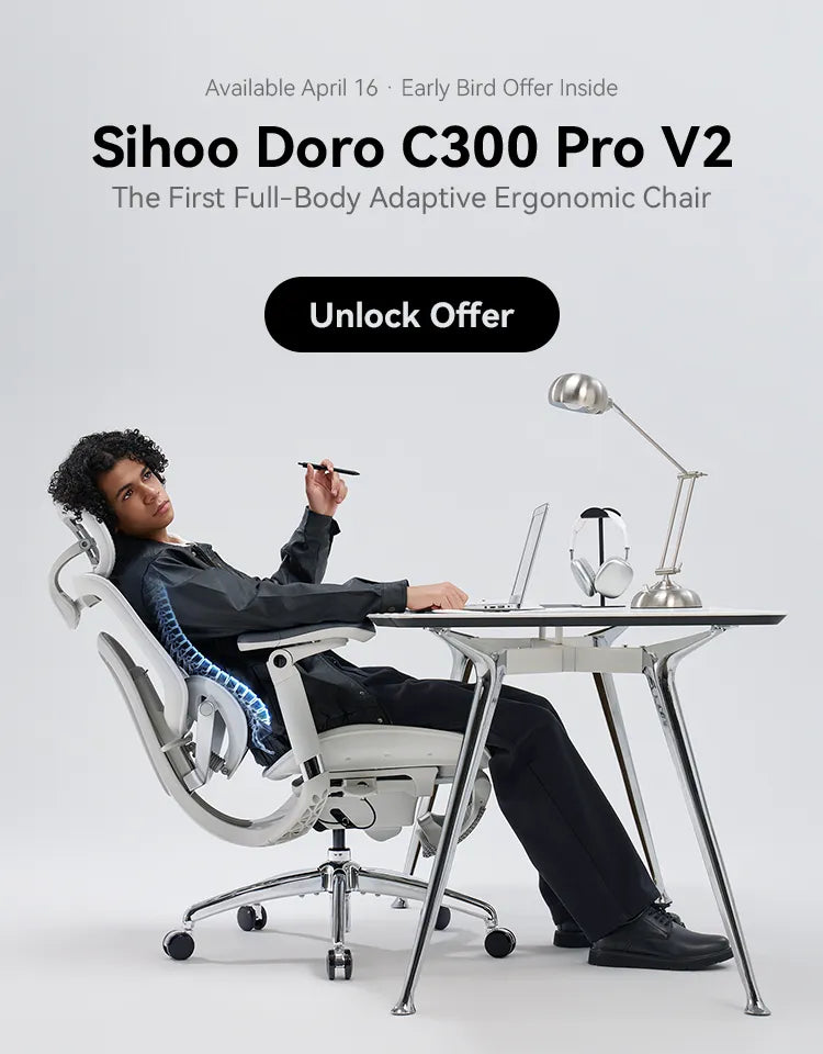 SIHOO L3D Chaise de Bureau en Simili Cuir SIHOO L3D Chaise de Bureau en Simili Cuir