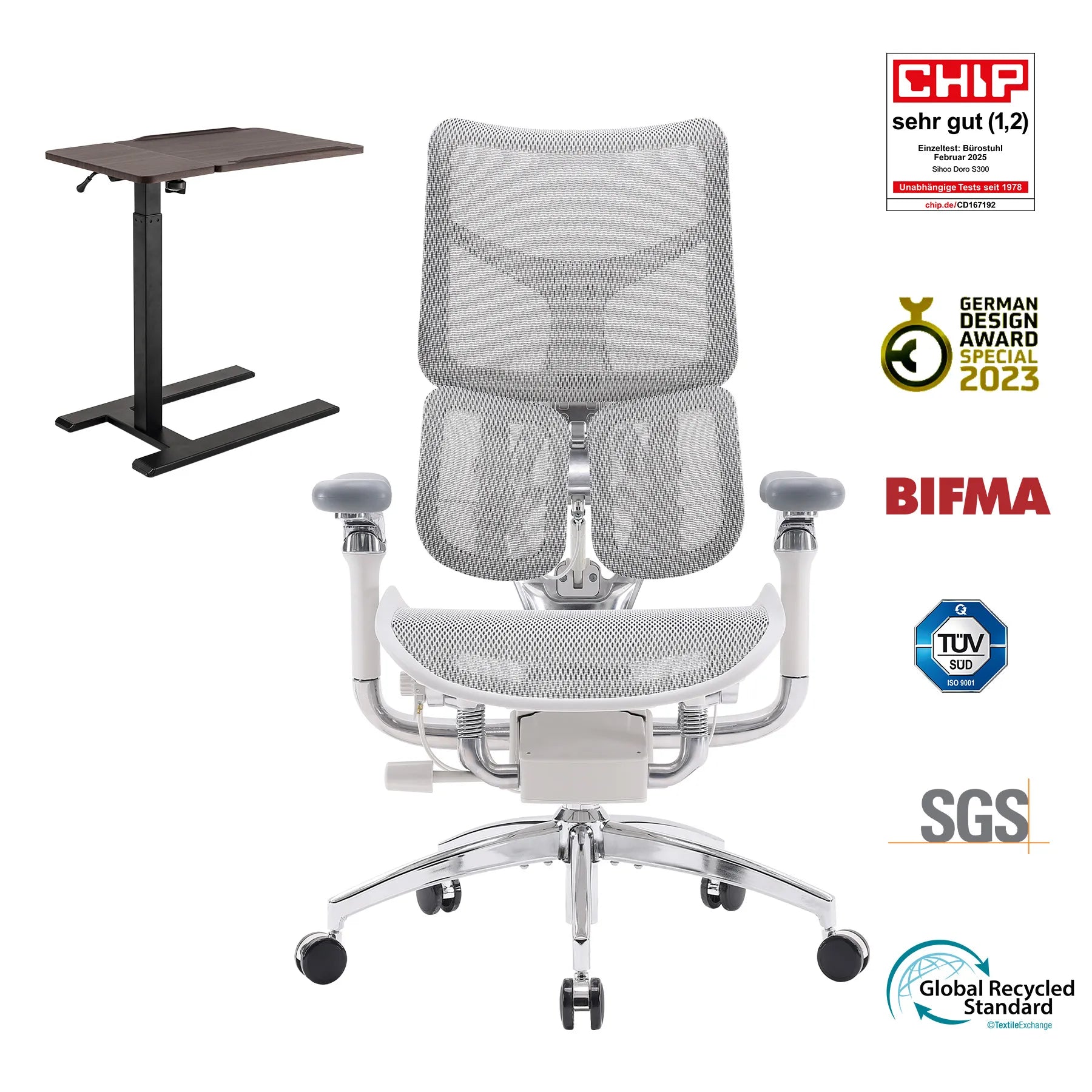 Sihoo Doro S300 Gravity-Defying Ergonomic Chair