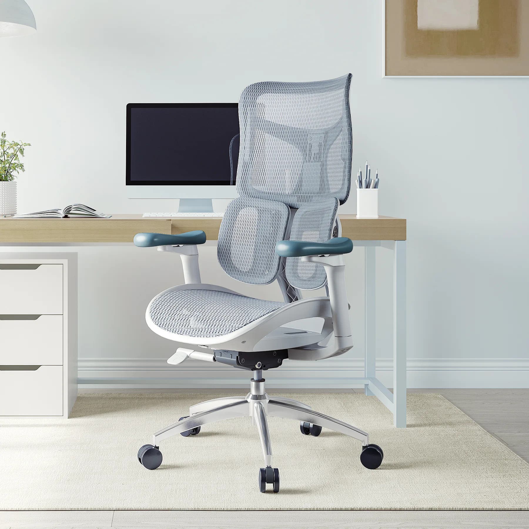 Sihoo Doro S100 Ergonomic Office Chair with Dual Dynamic Lumbar Support